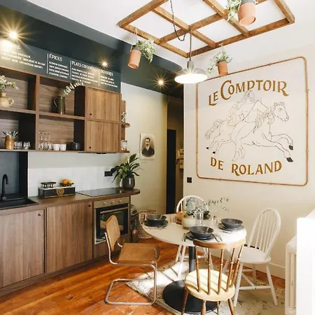 Appartement Duplex Coeur Des Halles - Belle Terrasse & Parking Biarritz